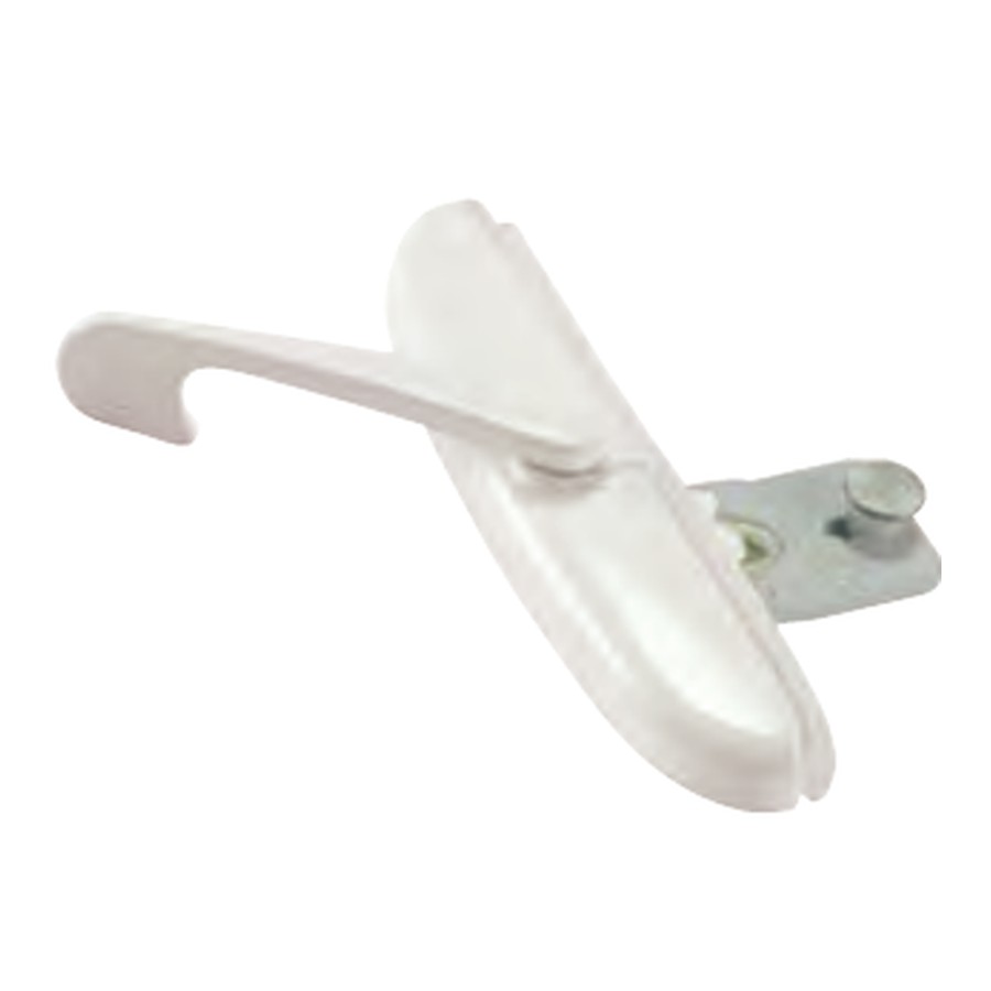 Optima awning lock actuator handle and keeper