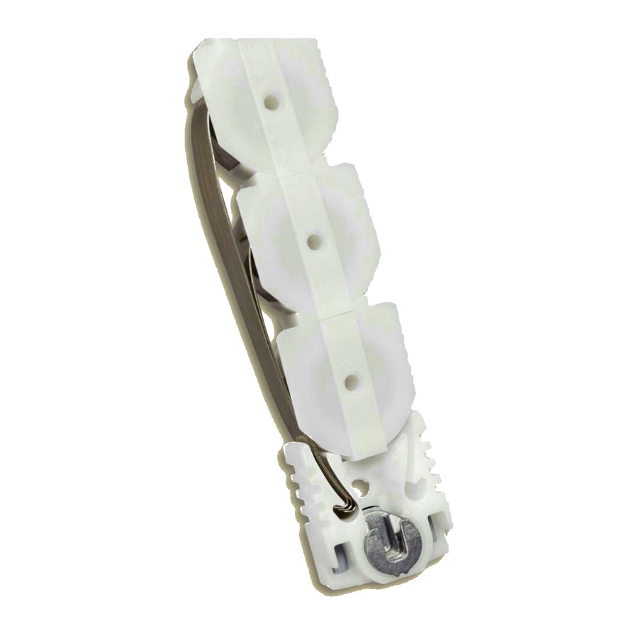PivotTrue G3 coil balance assembly with three stacked spring holders and a balance shoe