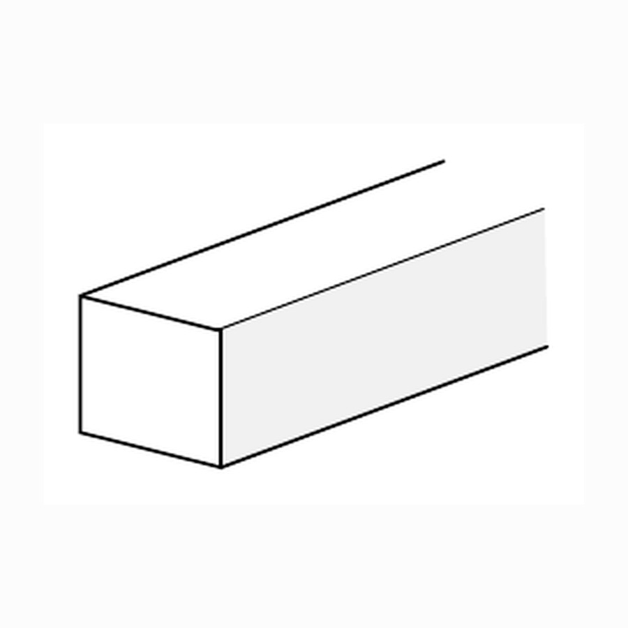 Baluster cellular PVC profile drawing