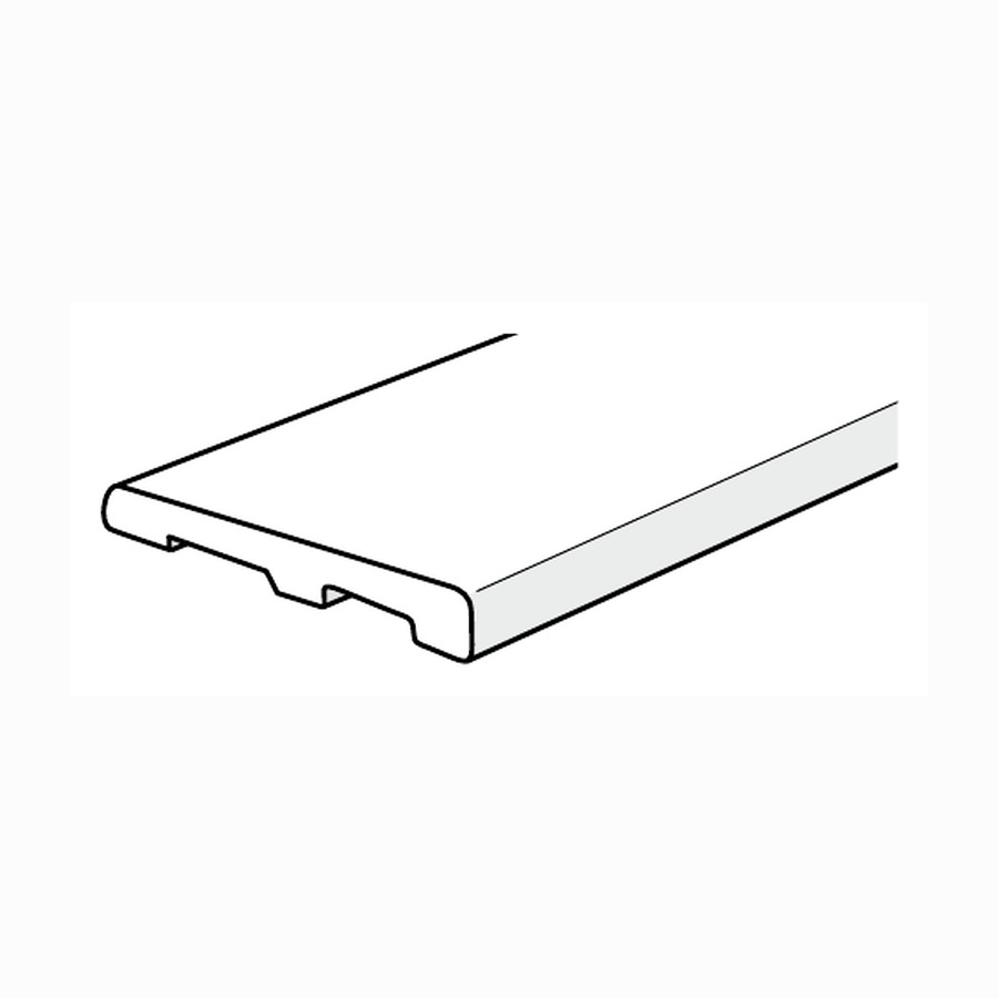 Regular Baseboard (A-1) cellular PVC profile drawing