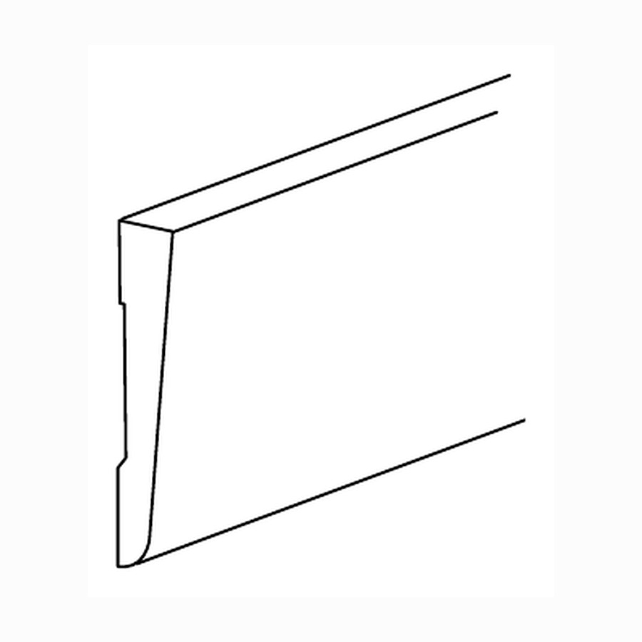 Regular Casing (A-5) cellular PVC profile drawing