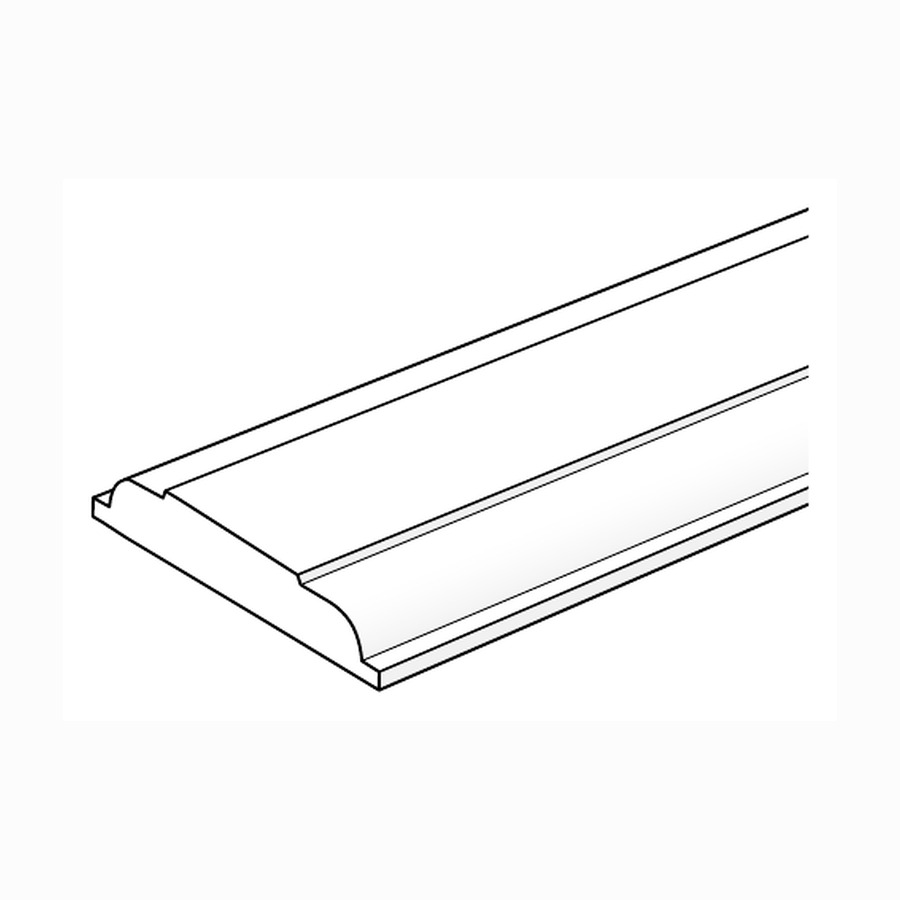 SDL 1-1/4" cellular PVC profile drawing