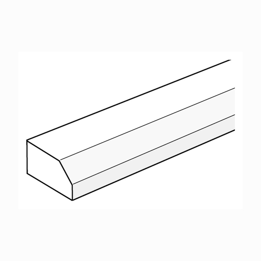 Transom Bead cellular PVC profile drawing