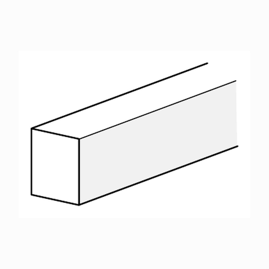 Transom Mull cellular PVC profile drawing