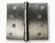 4x4 satin ball bearing door hinge