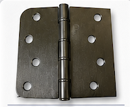 4x4x2.5 satin extra long leaf ball bearing door hinge