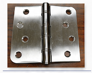 Stainless steel ball bearing door hinge