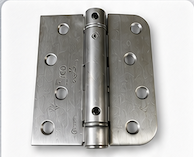 4x4 satin spring door hinge