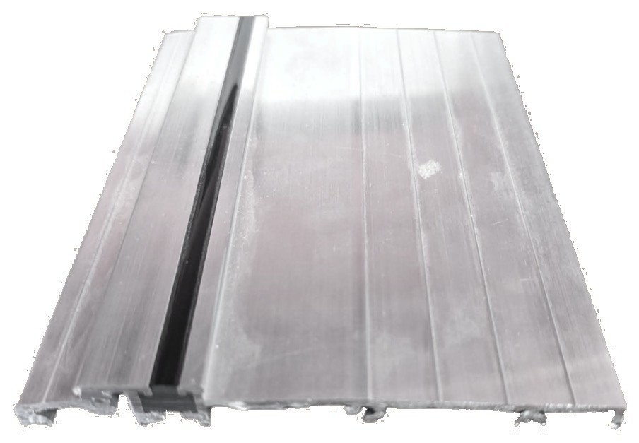 Thermally broken aluminum inswing handicap sill, 4-9/16" wide, with black thermal break