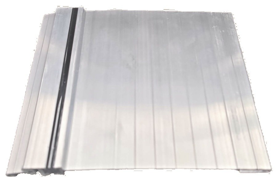 Thermally broken aluminum inswing handicap sill, 6-9/16" wide, with black thermal break