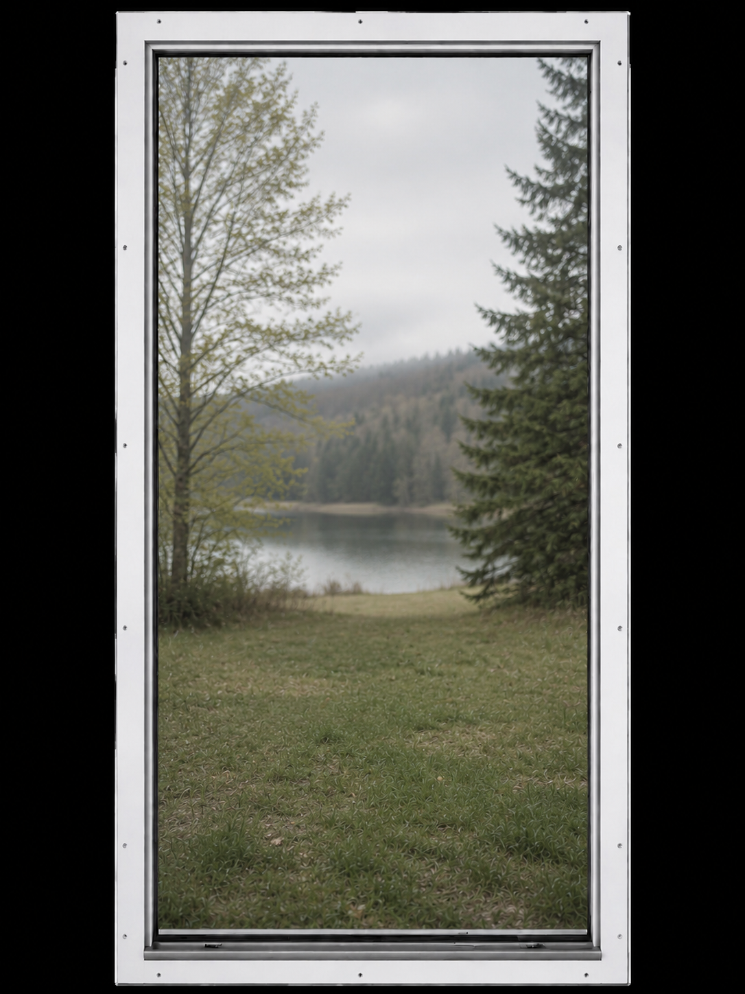 Novatech triple-pane door glass unit
