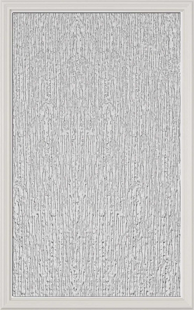 ODL 22x36 door glass with textured rain glass