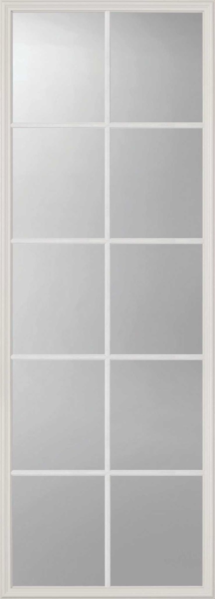 ODL 22x64 door glass with a 10-lite grille