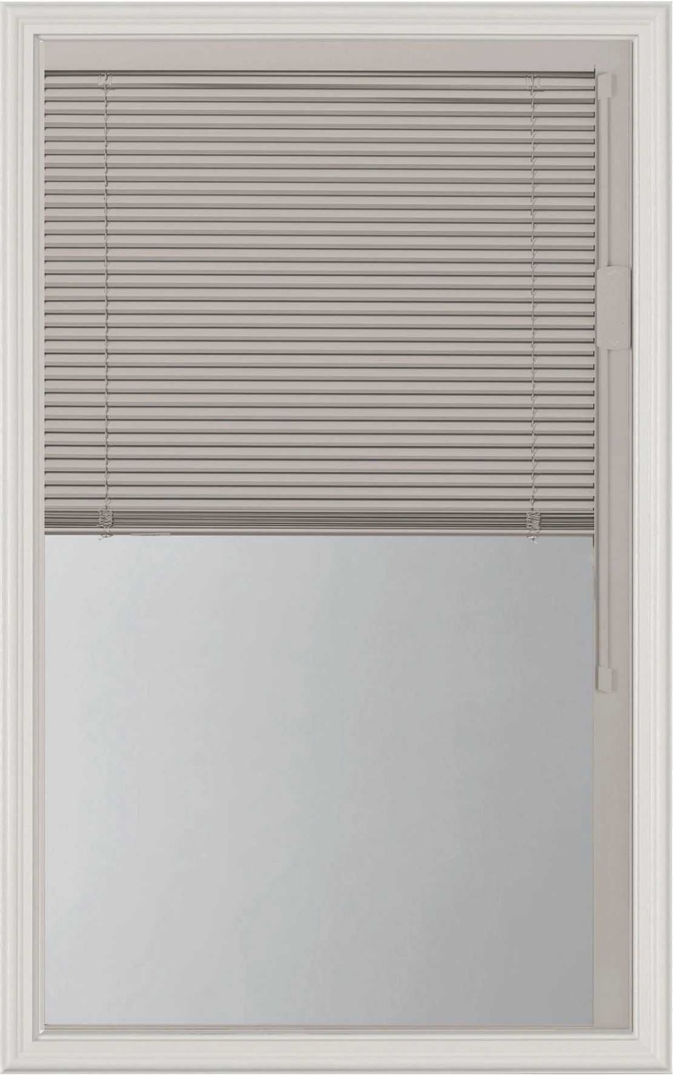 ODL 22x36 dual glazed enclosed blind with tan slats