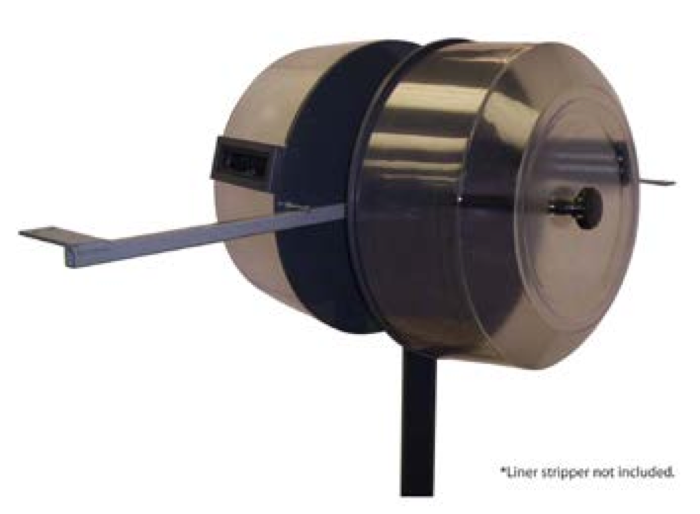 Quanex Double Reel Stand holding two spacer reels