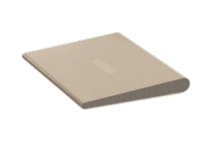 Beige Q-LON corner pad for door seal systems