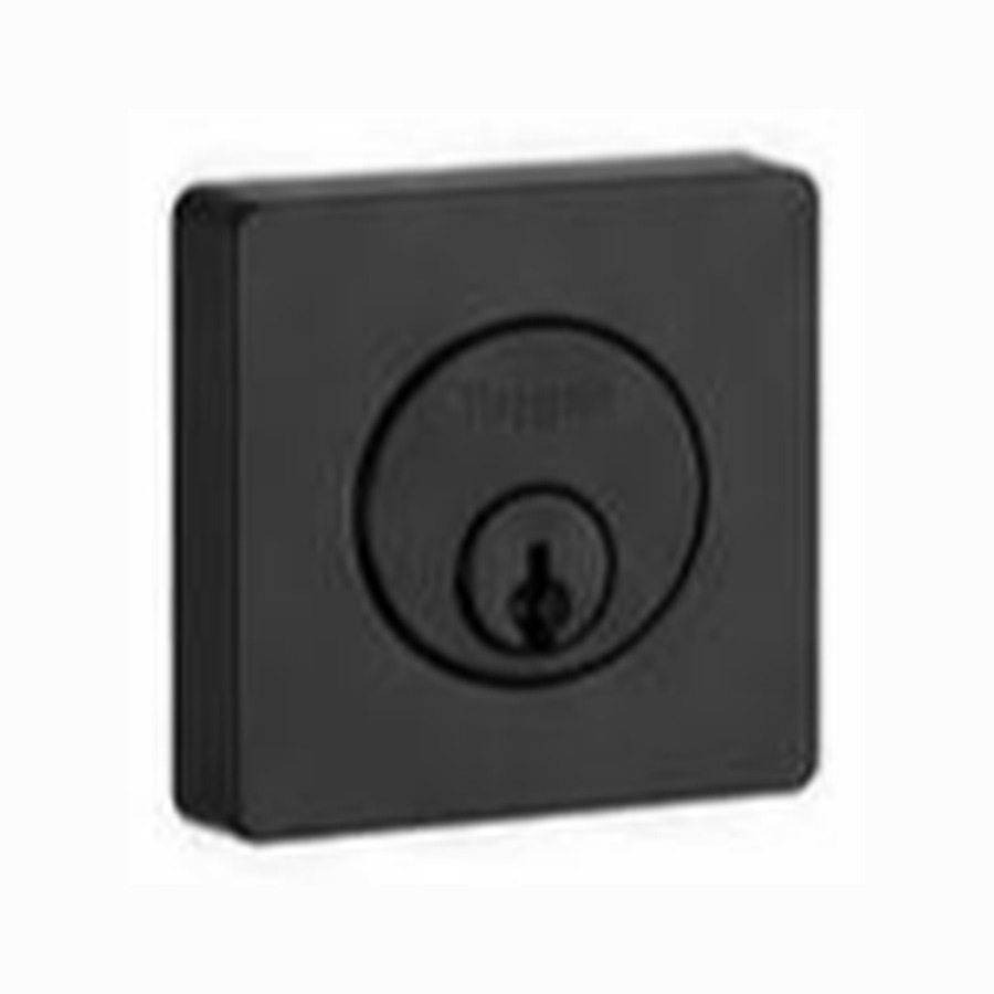 Taymor Premier square deadbolt in matte black