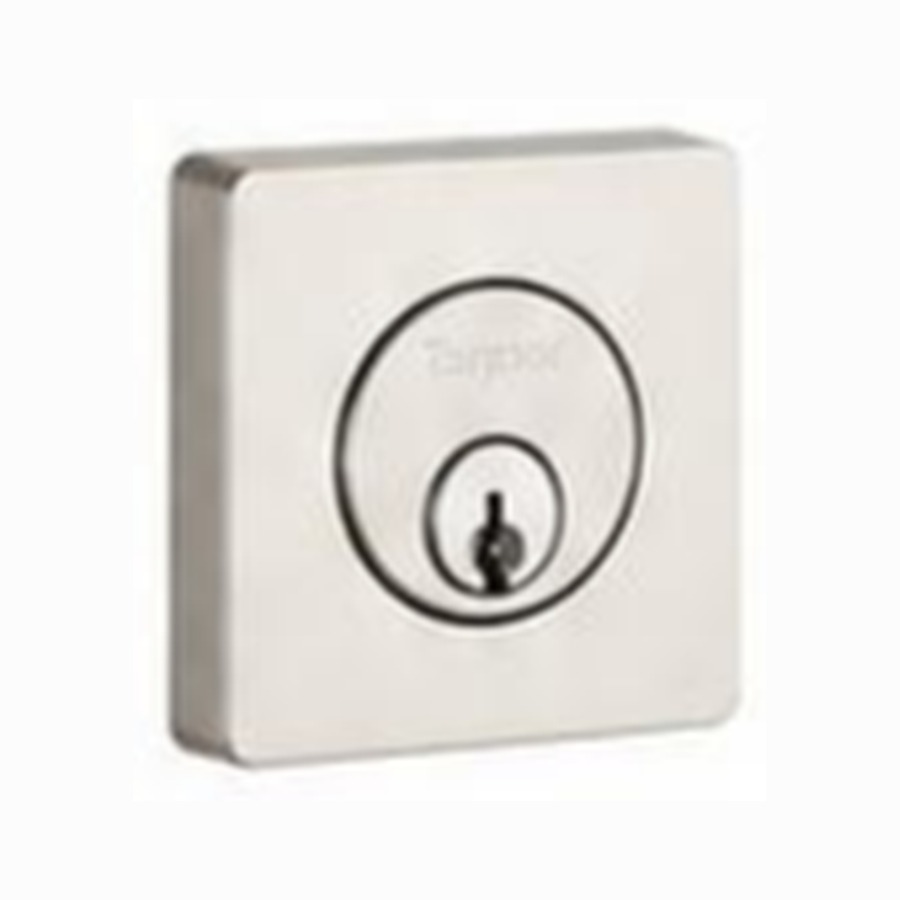 Taymor Premier square deadbolt in satin nickel