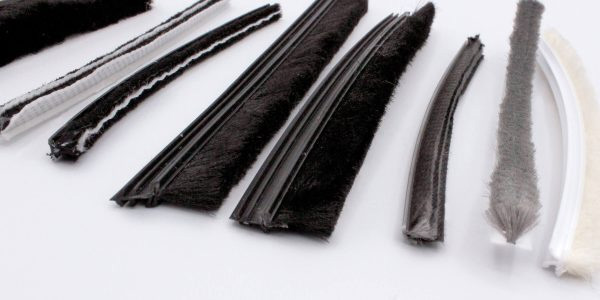 Pile brush weatherseal for window sashes